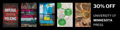 Enjoy 30% off of select University of Minnesota Press publications. Offer expires April 15, 2025.